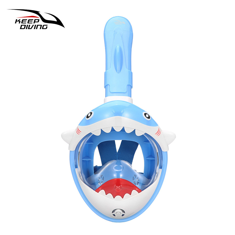 Snorkel Mask Full Face - Masker Selam Kartun Baru Musim Panas