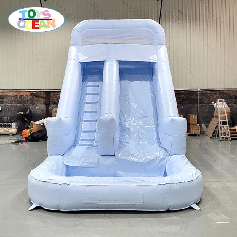 Water Slide Inflatable - Perosotan Air Tiup PVC Warna Tunggal
