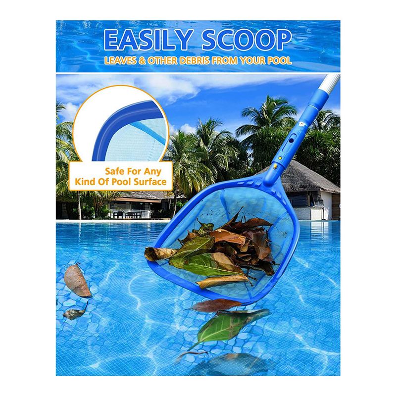 Pool Skimmer Net - Jaring Skimmer Kolam ABXY, untuk Tiang