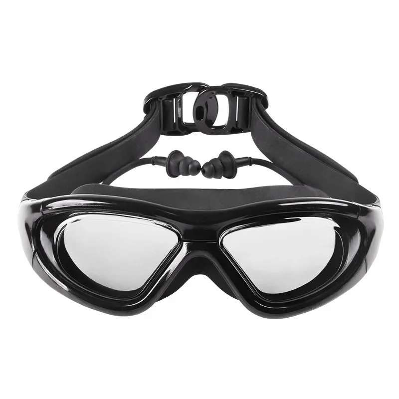 Swim Goggles Anti Fog Uv - Kacamata renang miopia dengan semprotan anti-kabut,