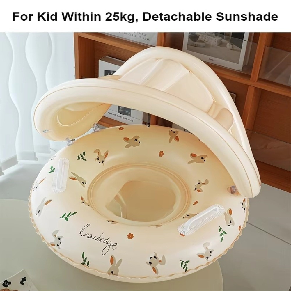 Pool Float Ring Inflatable - Pelampung Kolam Tiup Bentuk Tabung Aman,