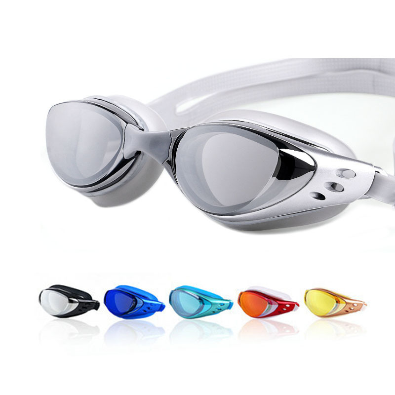 Swim Goggles Anti Fog Uv - Elektroplating Myopia -1 ~-10 Kacamata Renang