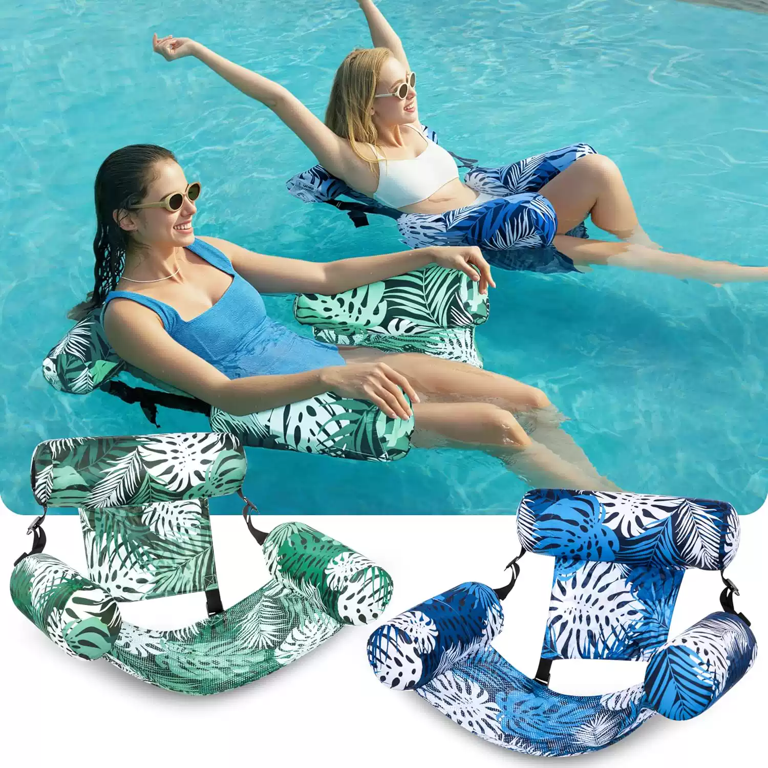 Pool Lounger Inflatable - Kursi Apung Kolam Renang, Kursi Santai