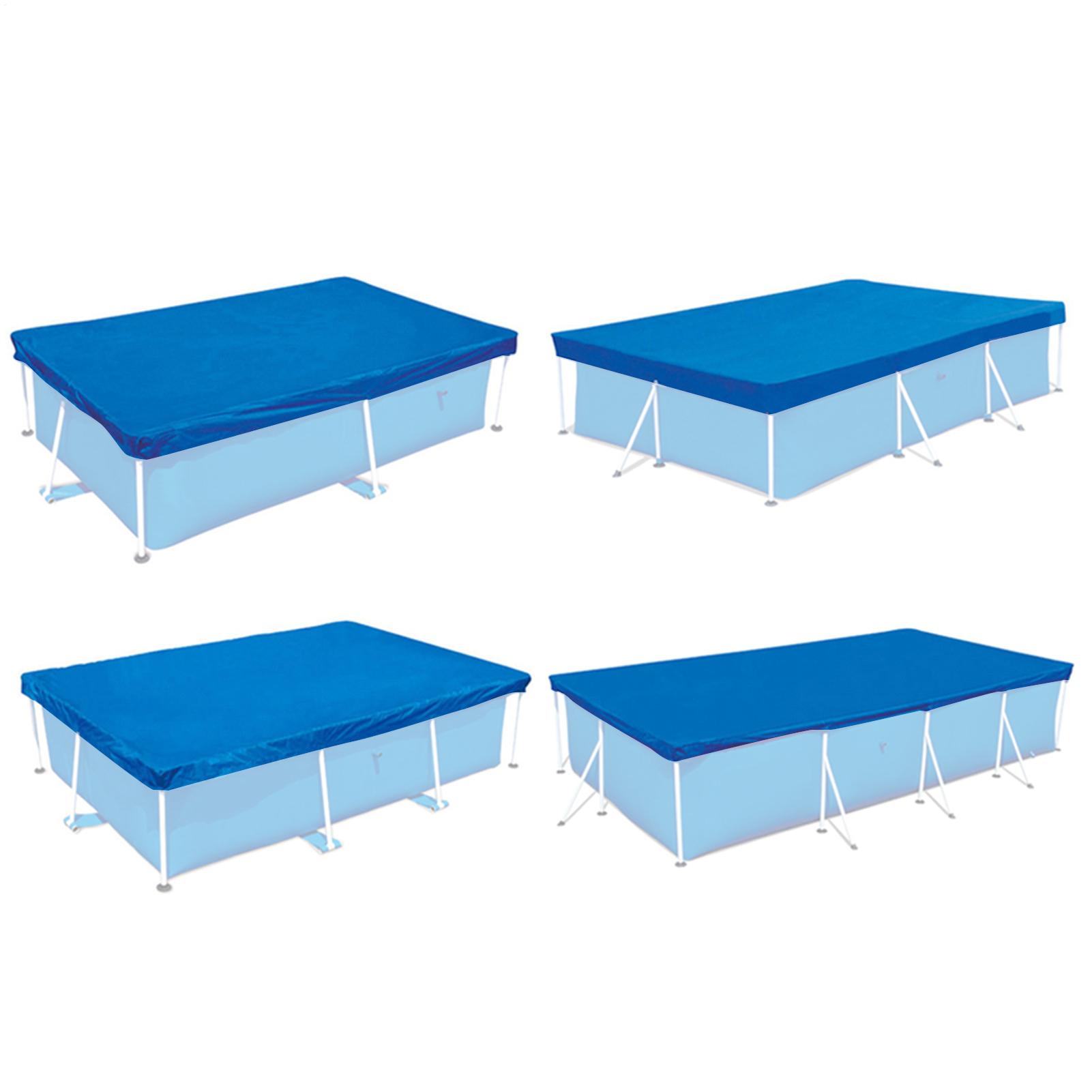 Pool Cover Waterproof - Penutup Kolam Renang Persegi Panjang Penutup