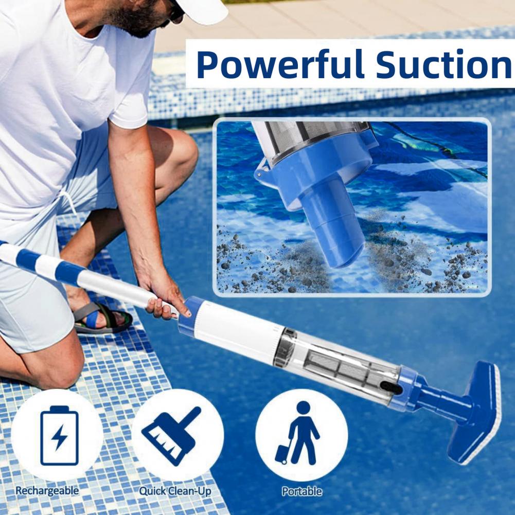 Pembersih Puing-puing Kolam Re - Pool Vacuum Manual ulasan dan harga