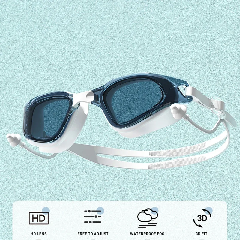 1 Pasang Kacamata Renang Anti- - Swim Goggles Anti Fog Uv ulasan dan harga