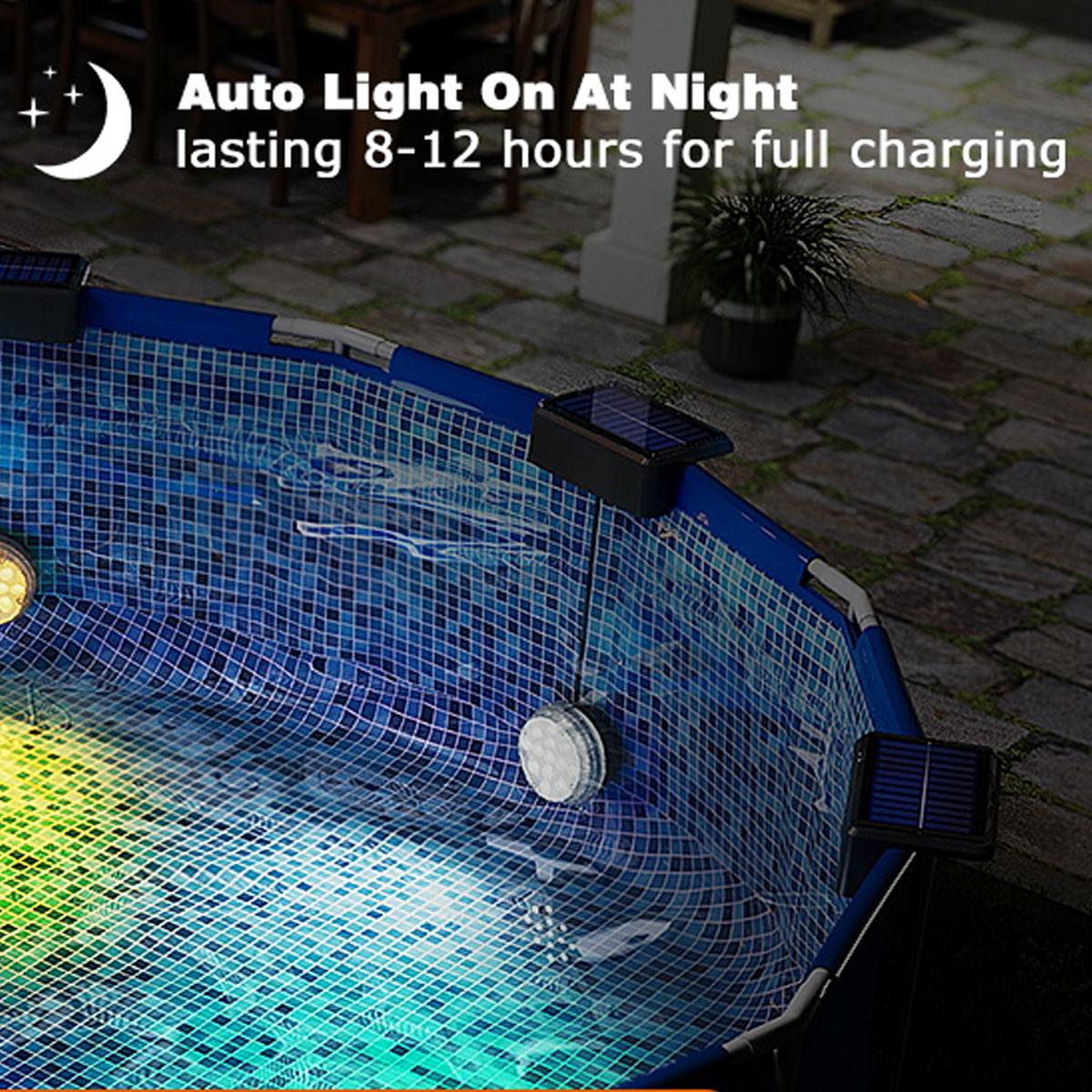 Lampu Kolam Renang Tenaga Sury - Pool Light Solar Rechargeable ulasan dan harga