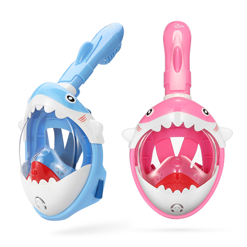Masker Selam Kartun Baru Musim - Snorkel Mask Full Face ulasan dan harga