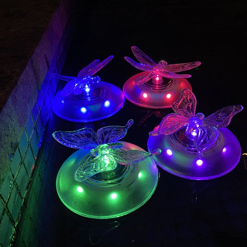 Lampu Air Mengambang Multi-war - Pool Light Solar Rechargeable ulasan dan harga