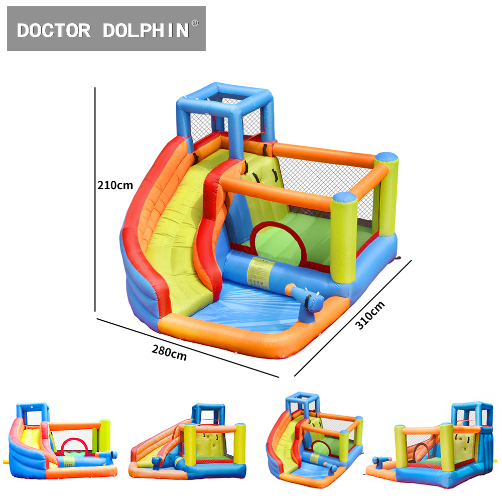 Rumah Loncat Tiup Kustom Pabri - Water Slide Inflatable ulasan dan harga