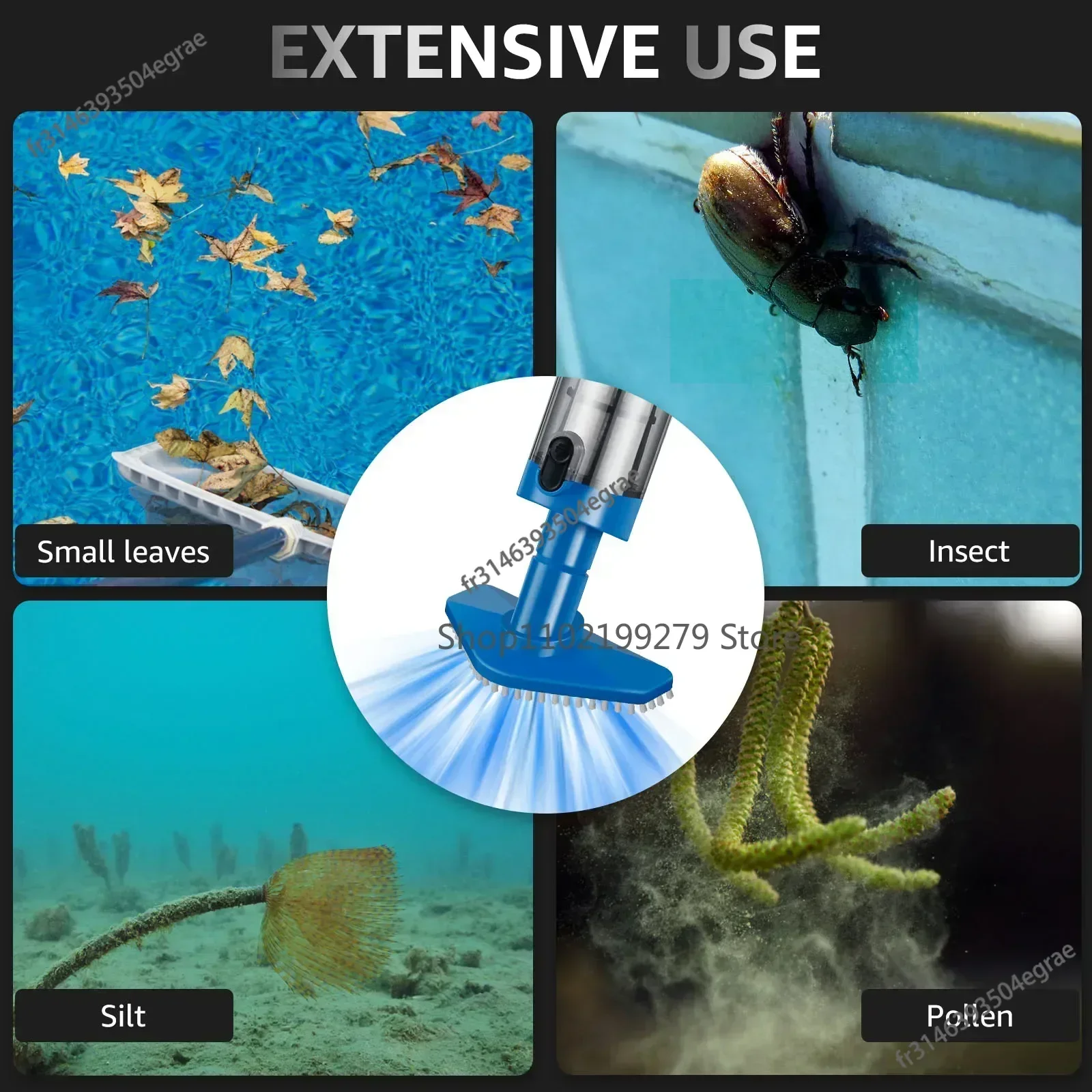 Penyedot Debu Kolam Renang Por - Pool Vacuum Manual ulasan dan harga