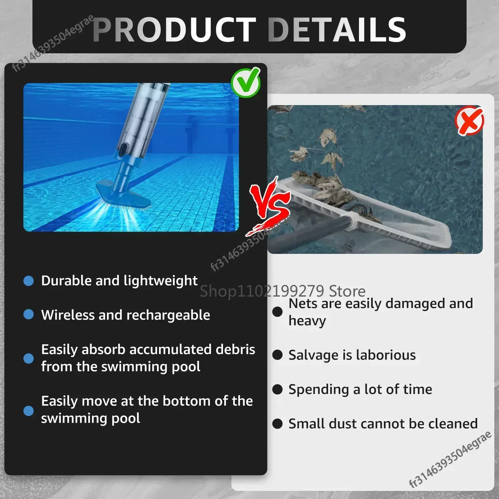 Penyedot Debu Kolam Renang Por - Pool Vacuum Manual ulasan dan harga