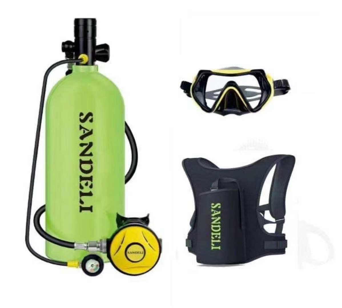 Regulator Tangki Scuba 4 Liter - Snorkel Mask Full Face ulasan dan harga