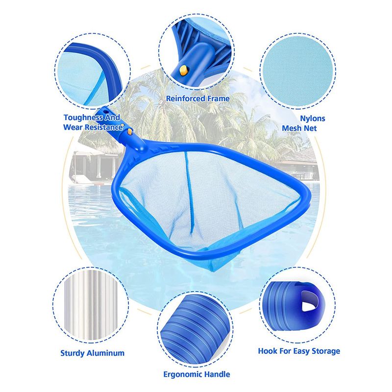Jaring Skimmer Kolam ABXY, unt - Pool Skimmer Net ulasan dan harga