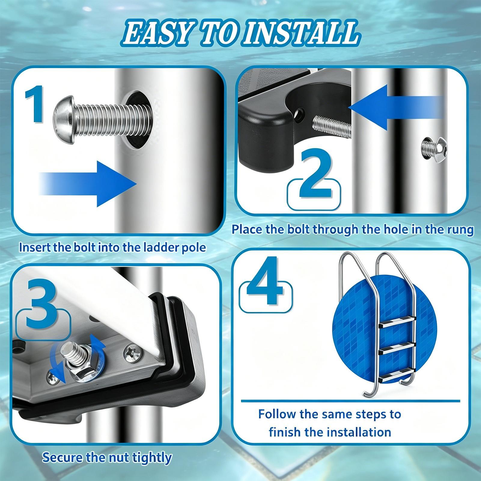 Pengganti Anak Tangga Tangga K - Pool Ladder Above Ground ulasan dan harga