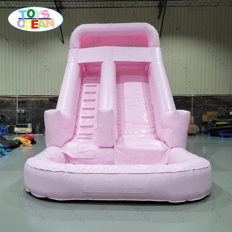 Perosotan Air Tiup Dua Jalur W - Water Slide Inflatable ulasan dan harga