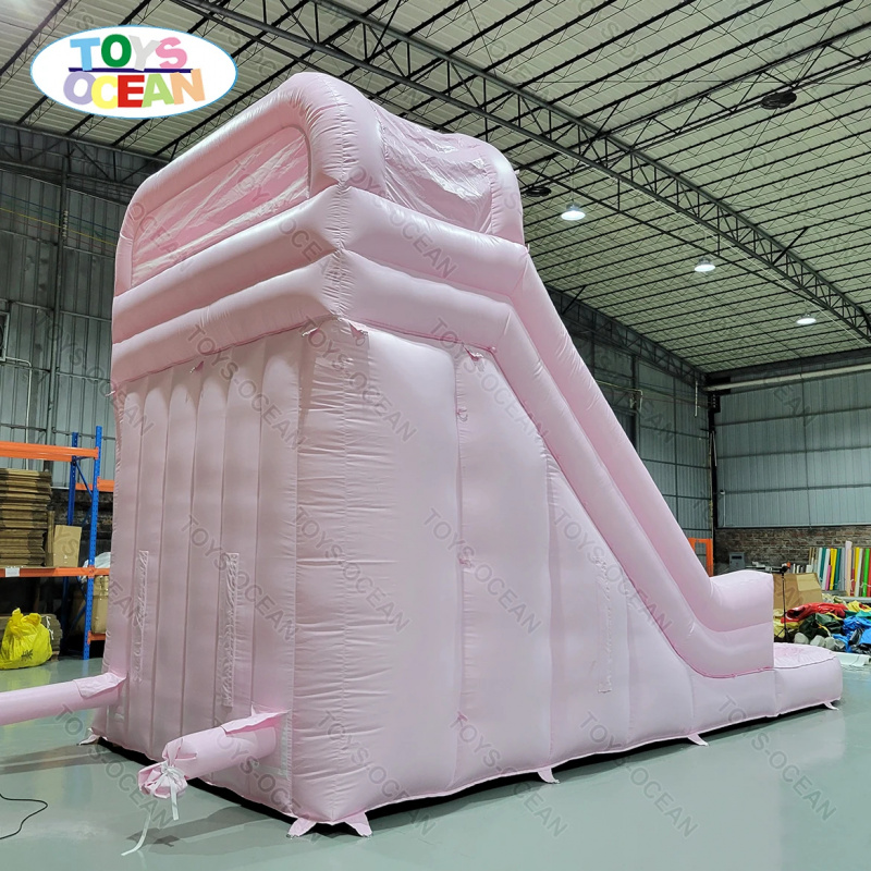 Perosotan Air Tiup Dua Jalur W - Water Slide Inflatable ulasan dan harga