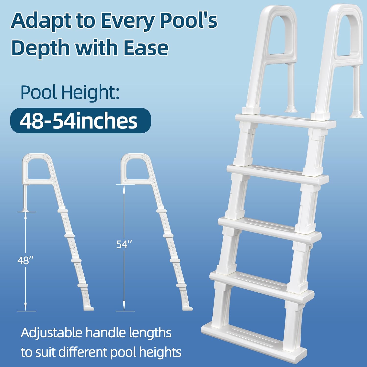 Tangga Kolam Renang, Tangga Ko - Pool Ladder Above Ground ulasan dan harga