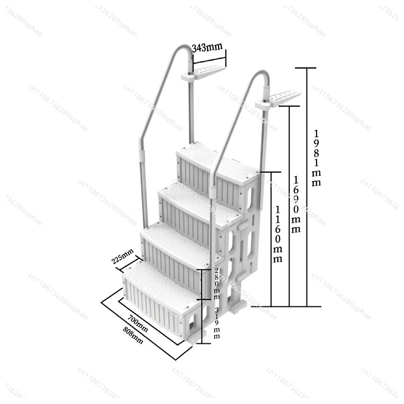 Tangga Plastik untuk Kolam Ren - Pool Ladder Above Ground ulasan dan harga