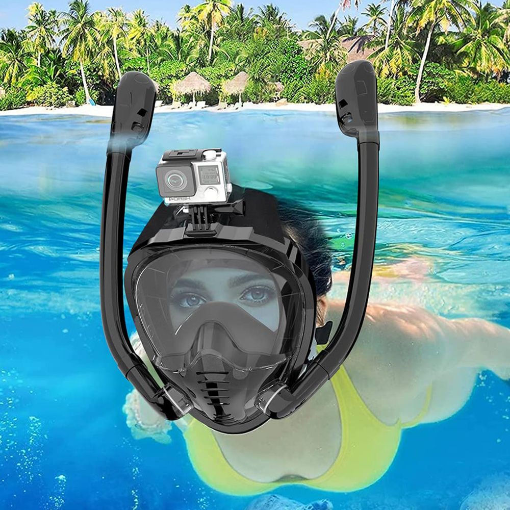 Masker Snorkel wajah penuh, 18 - Snorkel Mask Full Face ulasan dan harga