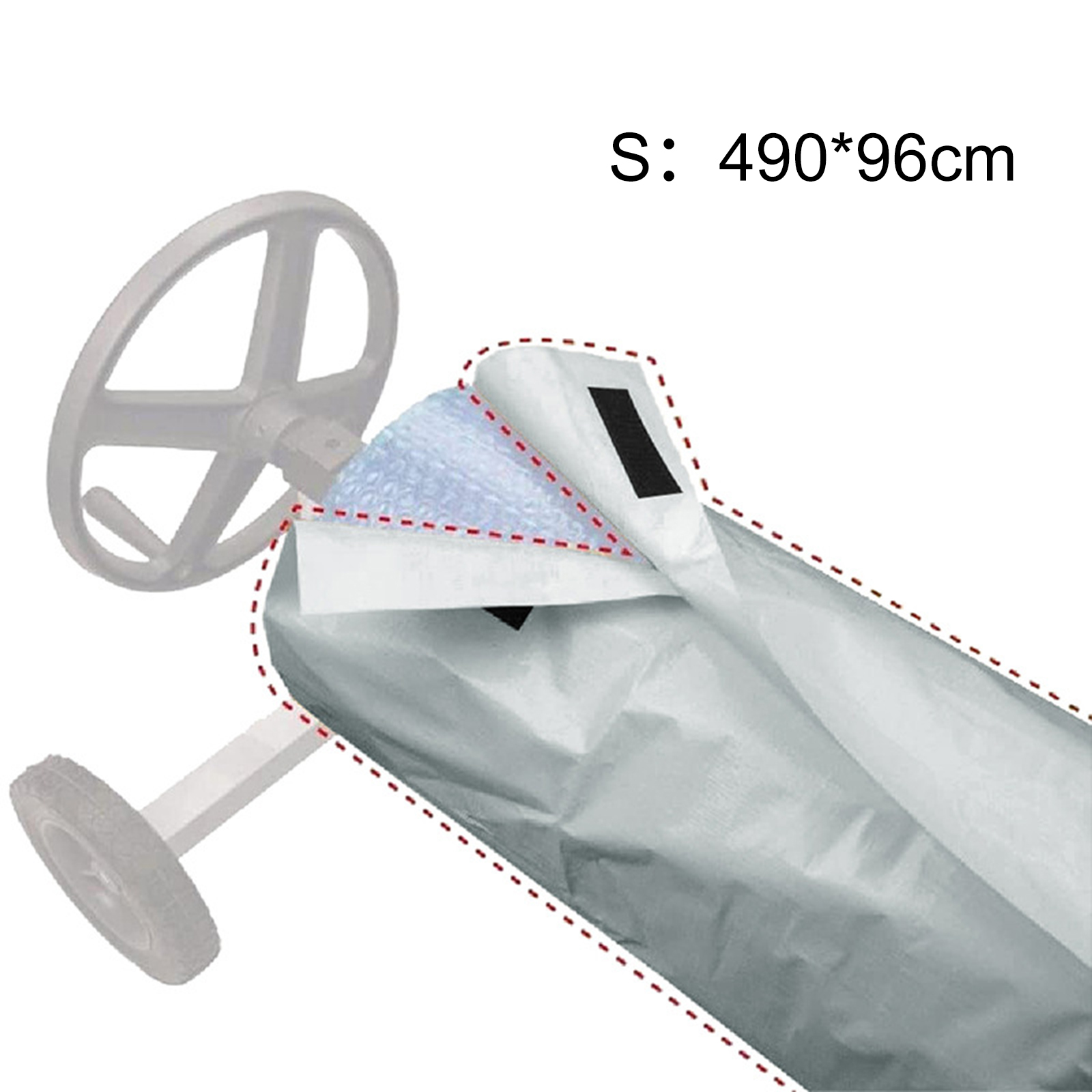 Penutup Pelindung Gulungan Sel - Pool Cover Waterproof ulasan dan harga