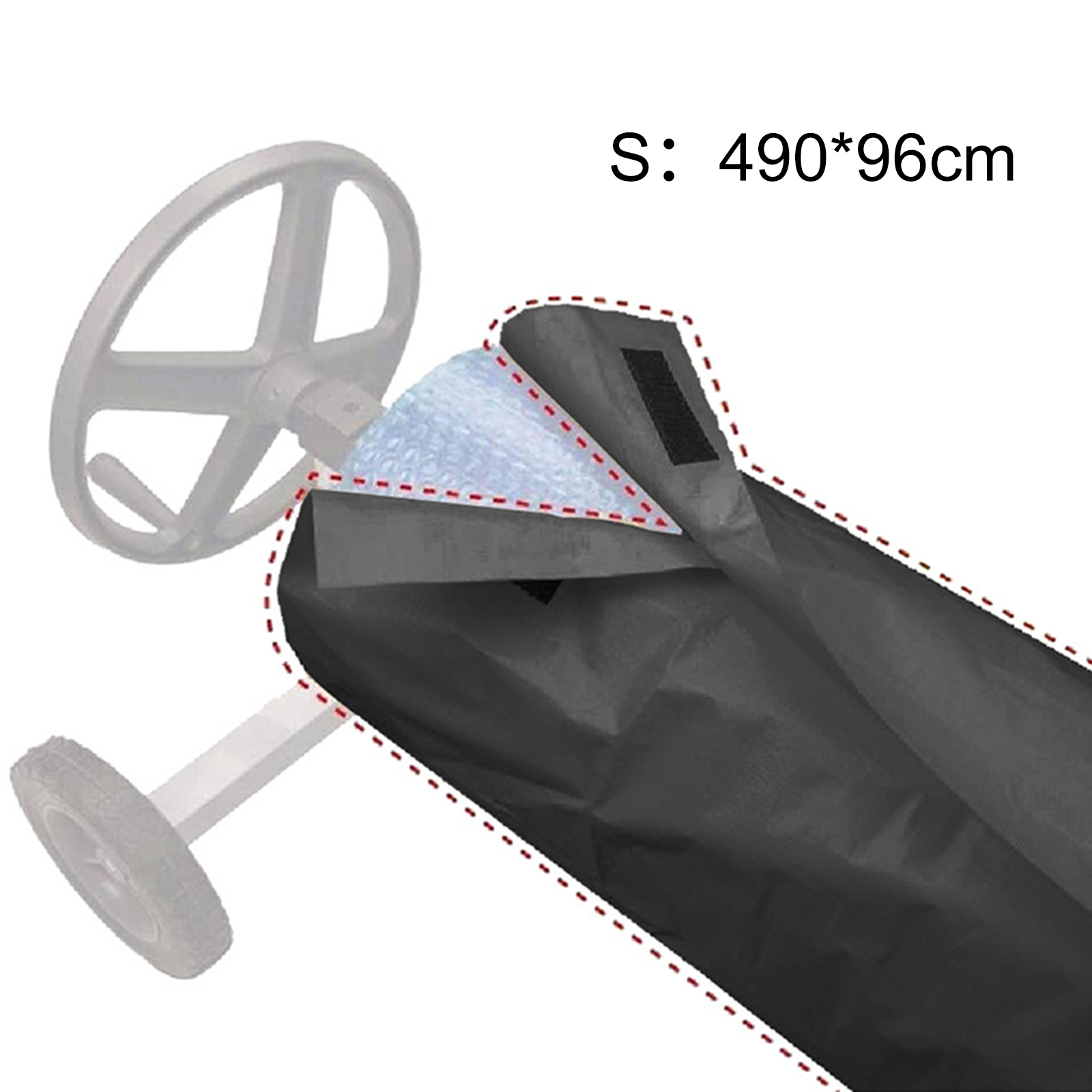 Penutup Pelindung Gulungan Sel - Pool Cover Waterproof ulasan dan harga