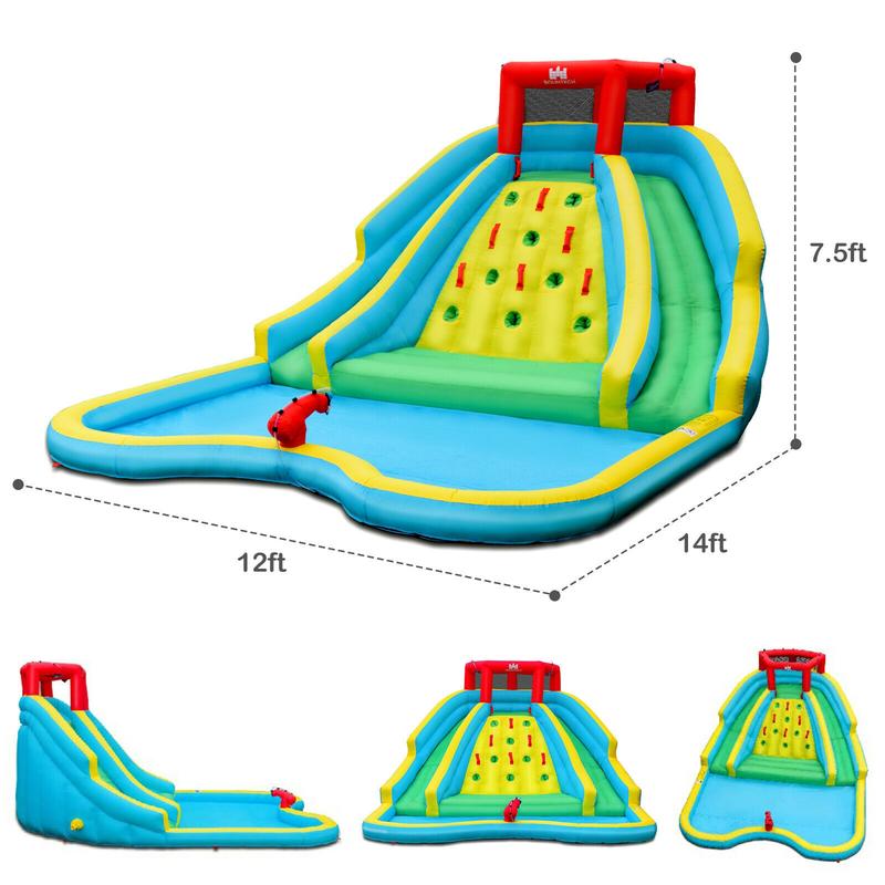 Taman Bermain Air Tiup dengan  - Water Slide Inflatable ulasan dan harga