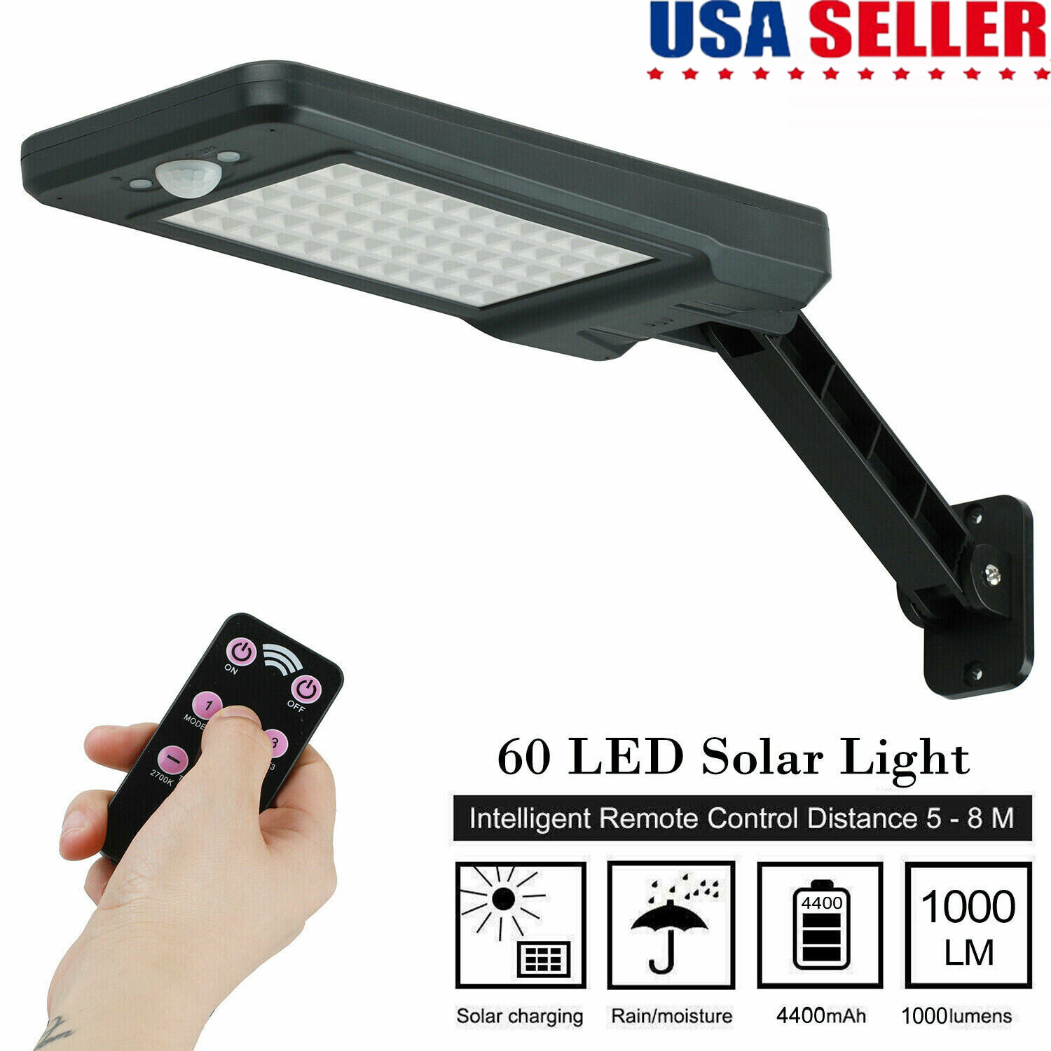Lampu Dinding Tenaga Surya 60  - Pool Light Solar Rechargeable ulasan dan harga