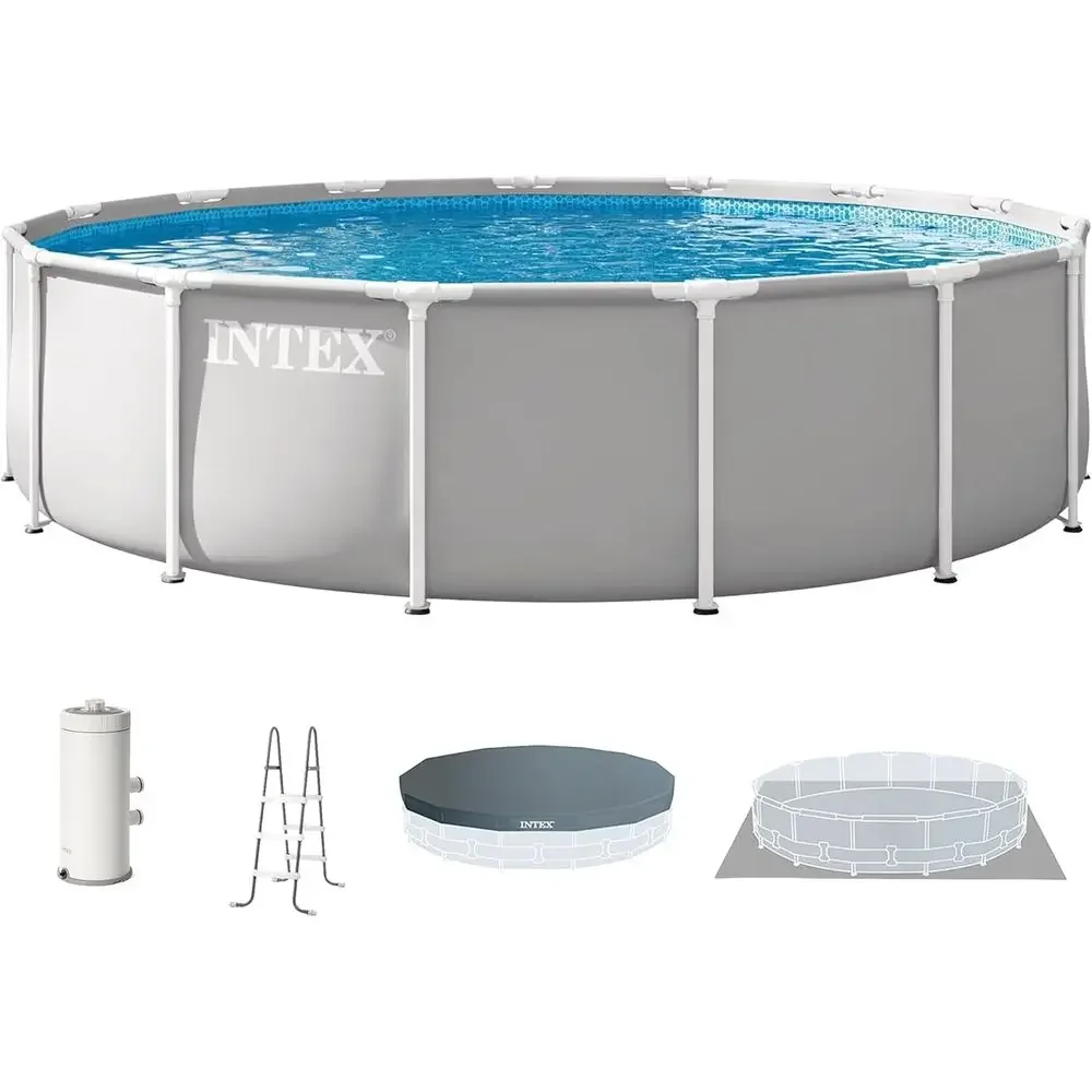 Set Kolam Renang Bulat di Atas - Pool Ladder Above Ground ulasan dan harga