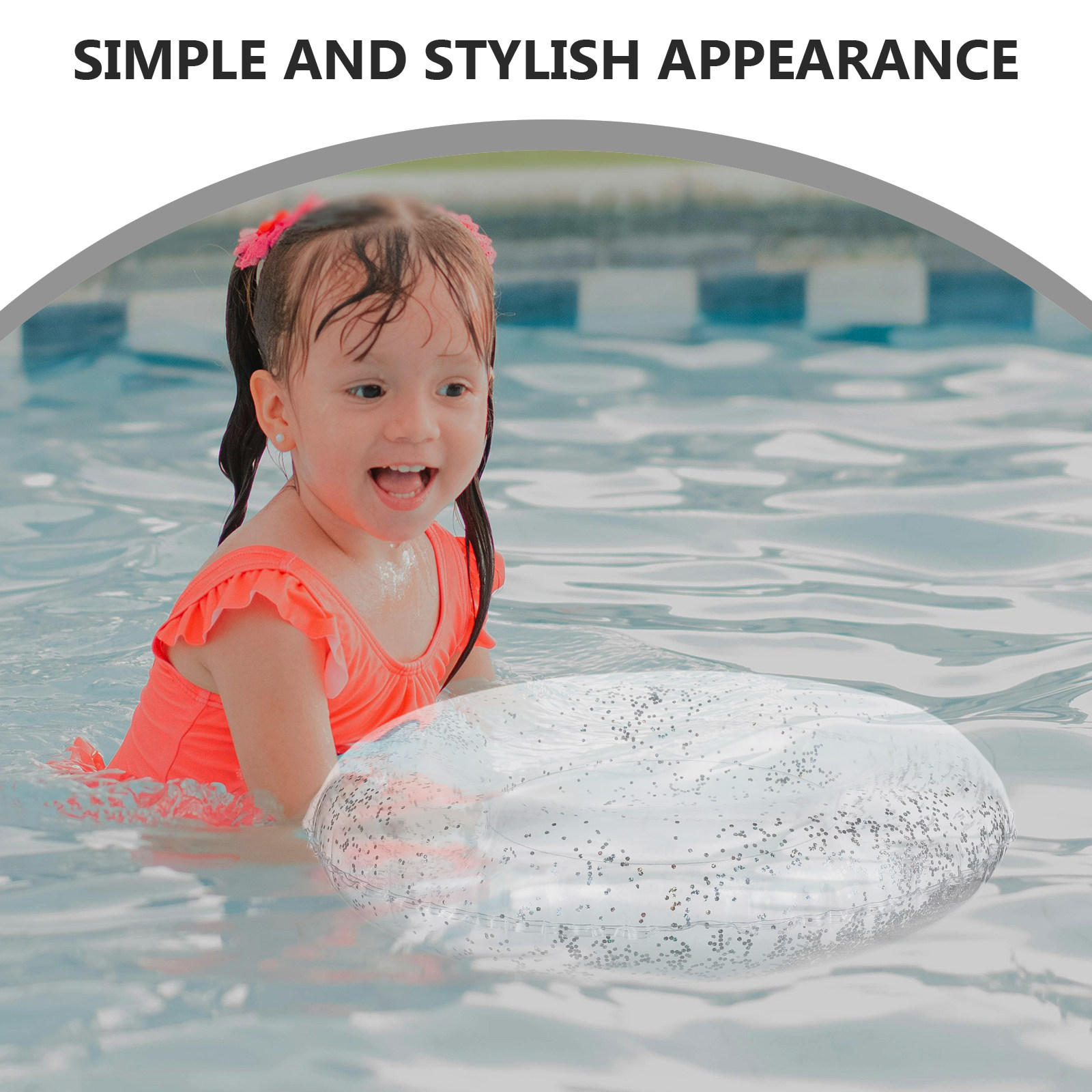 Pelampung Renang PVC 60Cm, Pel - Pool Float Ring Inflatable ulasan dan harga