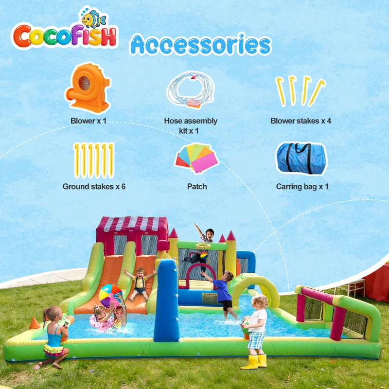 Cocofish Cocofish Taman Bermai - Water Slide Inflatable ulasan dan harga