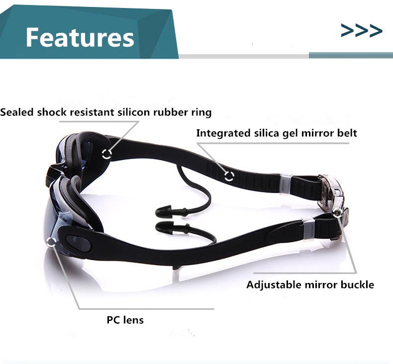 Kacamata renang dewasa kolam r - Swim Goggles Anti Fog Uv ulasan dan harga