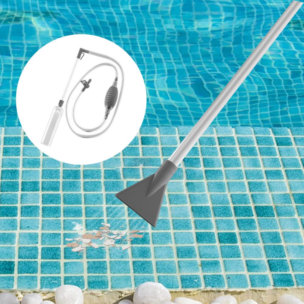 Penyedot debu kolam renang, pe - Pool Vacuum Manual ulasan dan harga
