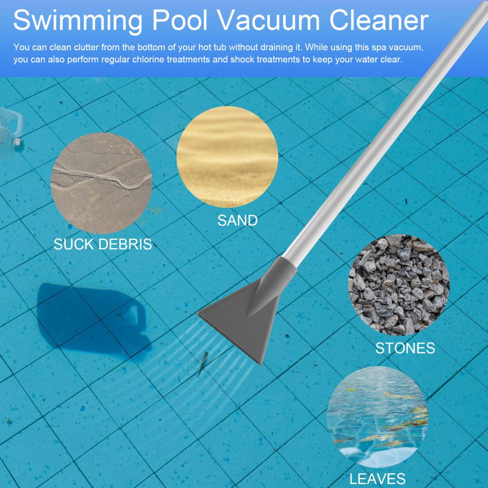 Penyedot debu kolam renang, pe - Pool Vacuum Manual ulasan dan harga