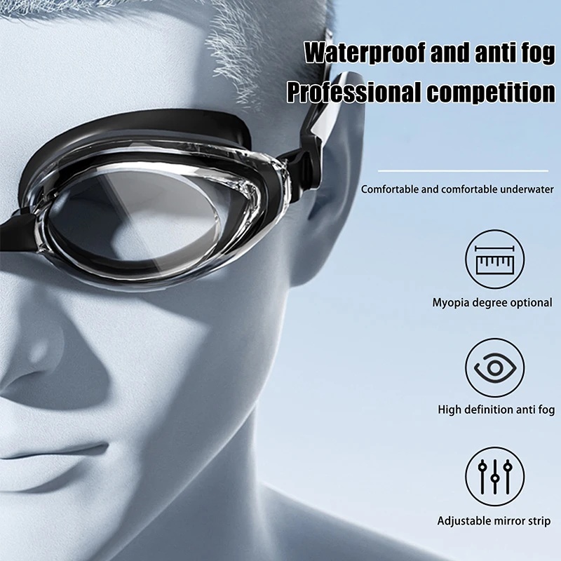 Kacamata Renang Profesional un - Swim Goggles Anti Fog Uv ulasan dan harga