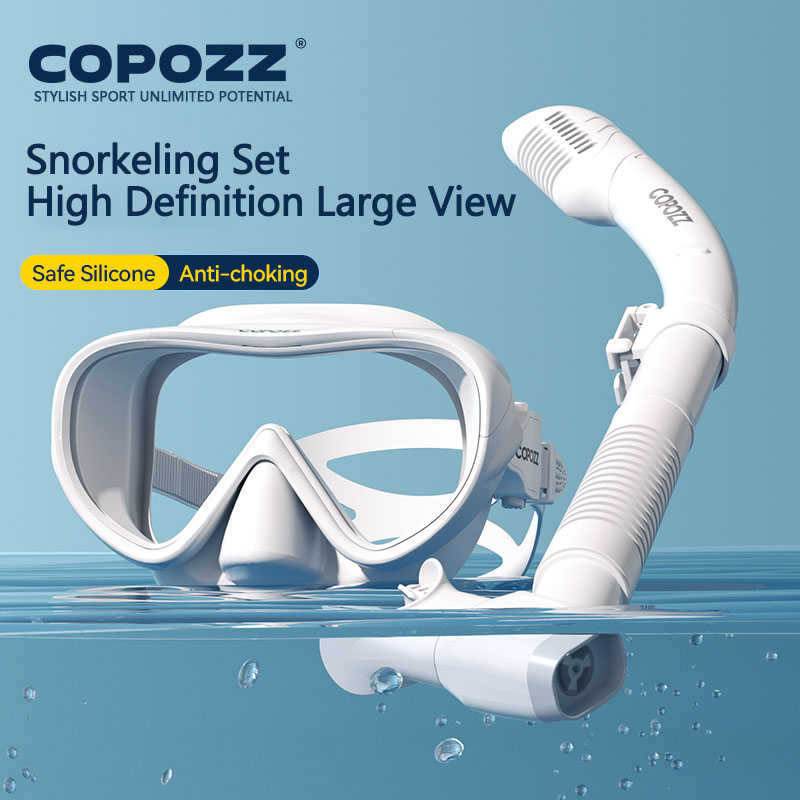 COPOZZ Masker Selam Baru Maske - Snorkel Mask Full Face ulasan dan harga