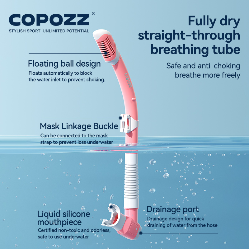COPOZZ Masker Selam Baru Maske - Snorkel Mask Full Face ulasan dan harga