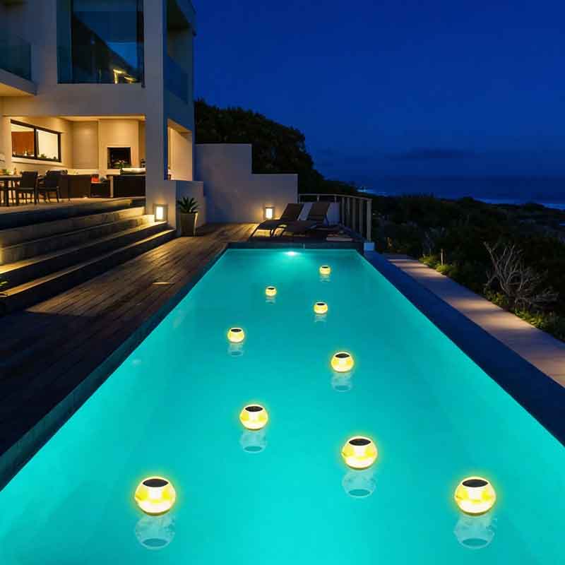 Lampu Kolam Apung Tenaga Surya - Pool Light Solar Rechargeable ulasan dan harga