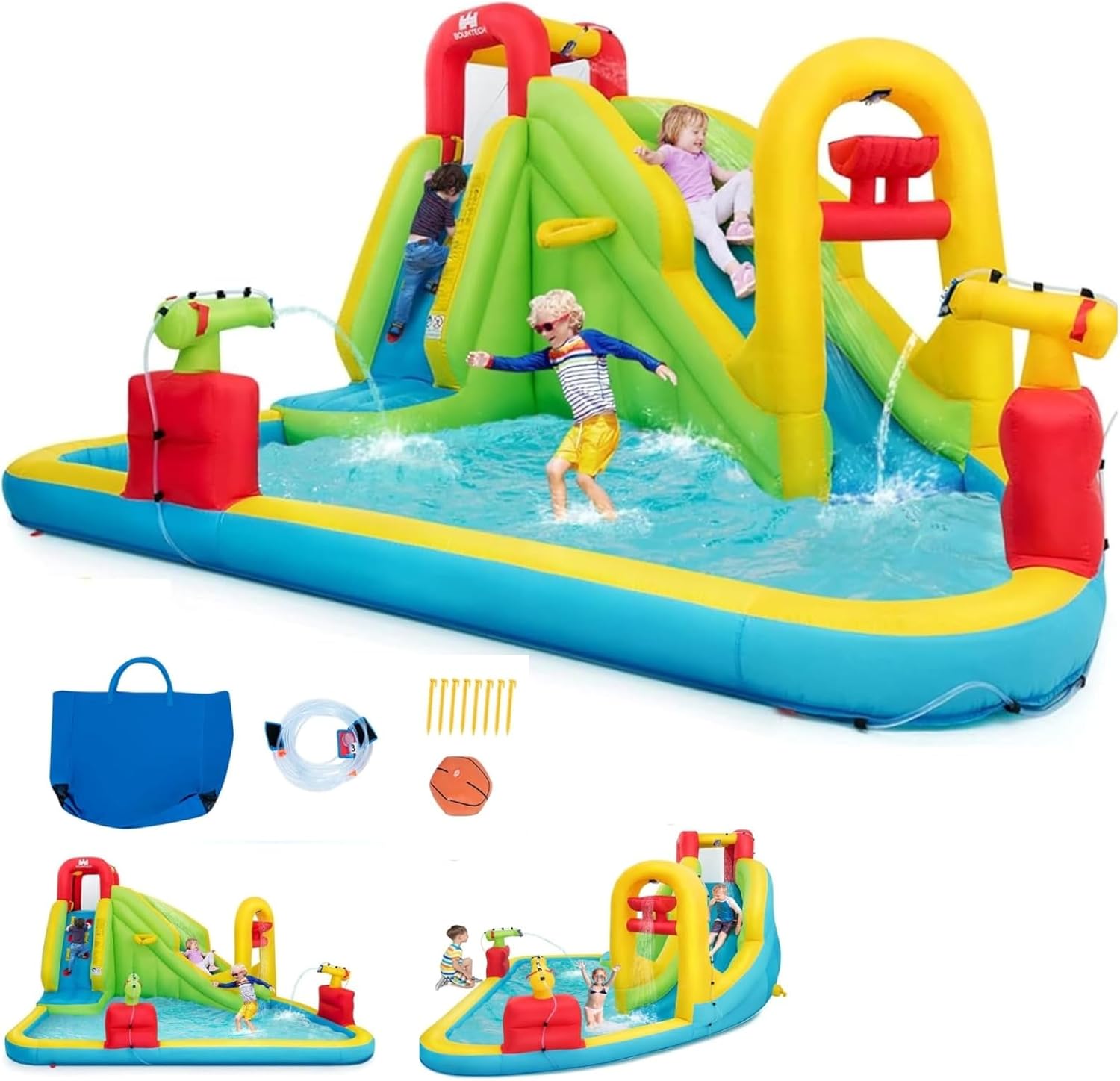 Taman Bermain Air Tiup Mega un - Water Slide Inflatable ulasan dan harga