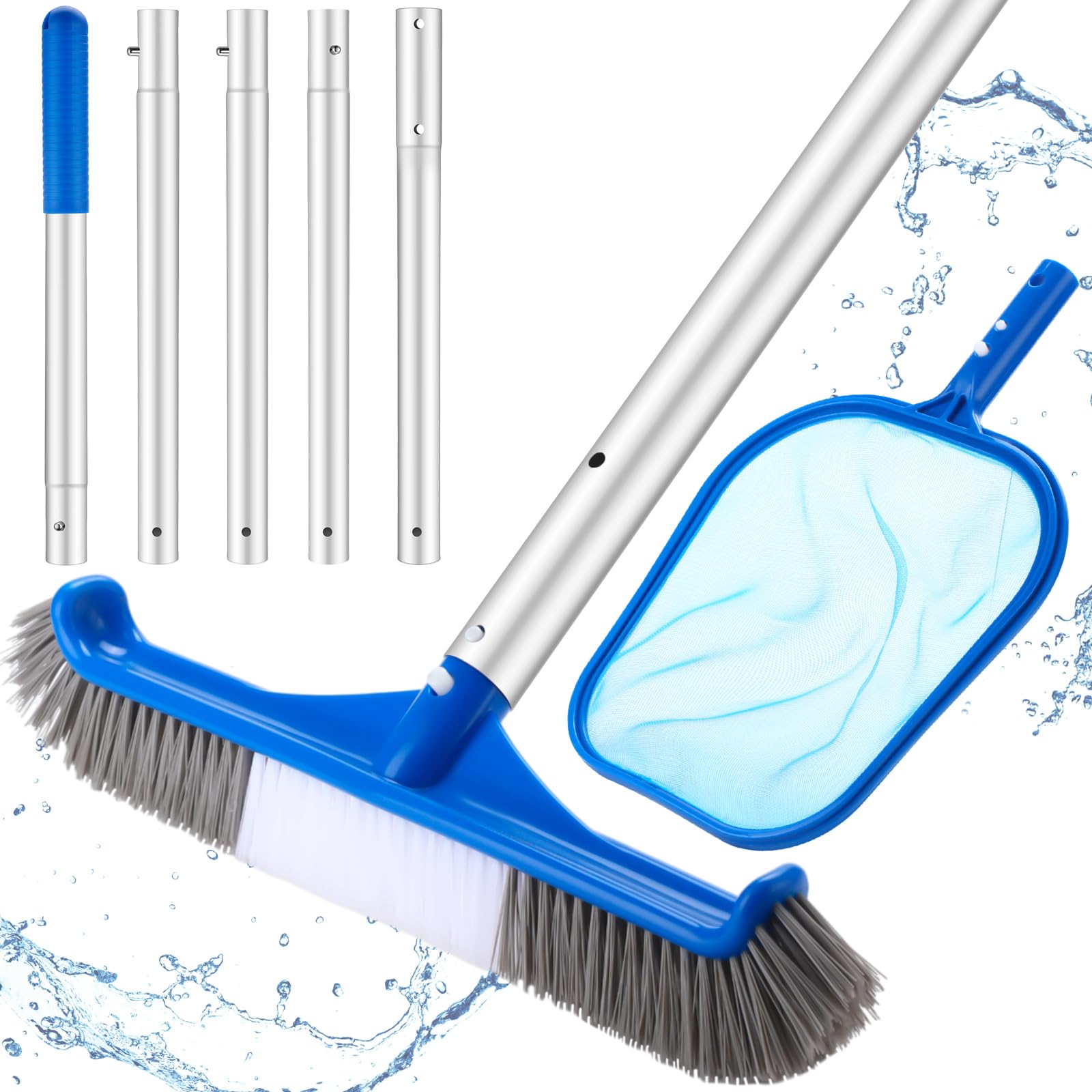 3 Set Peralatan Pembersih Kola - Pool Skimmer Net ulasan dan harga