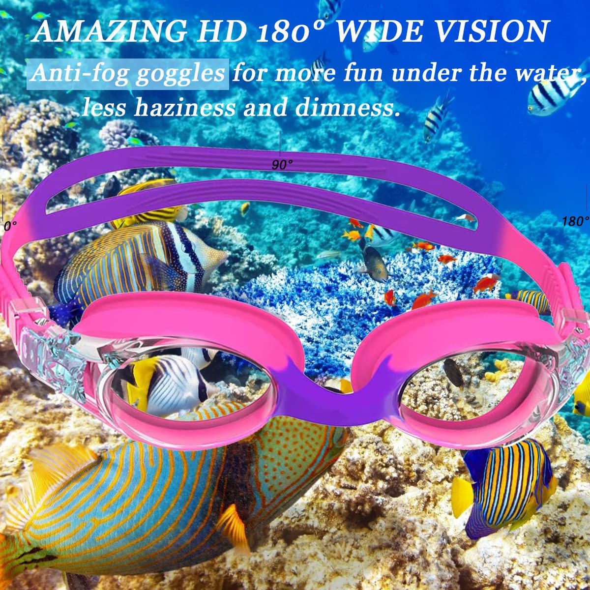 Kacamata renang untuk anak-ana - Swim Goggles Anti Fog Uv ulasan dan harga