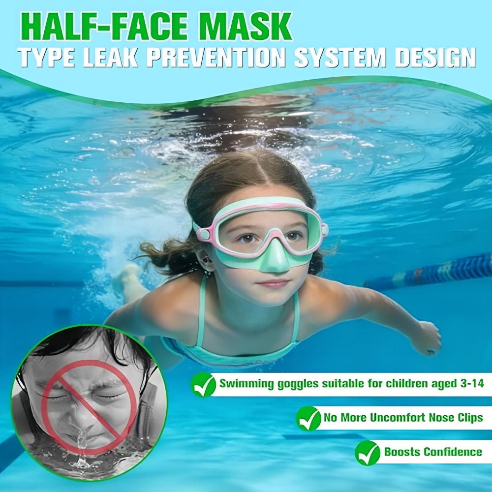 Kacamata Renang Anak dengan Pe - Swim Goggles Anti Fog Uv ulasan dan harga