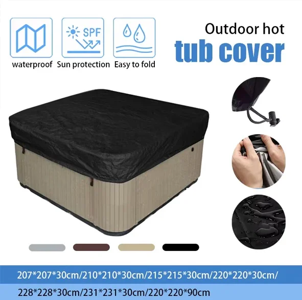 Penutup Debu Bak Mandi Air Pan - Pool Cover Waterproof ulasan dan harga