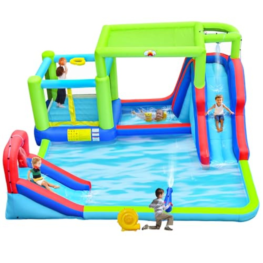Perosotan Air Tiup untuk Pengg - Water Slide Inflatable ulasan dan harga