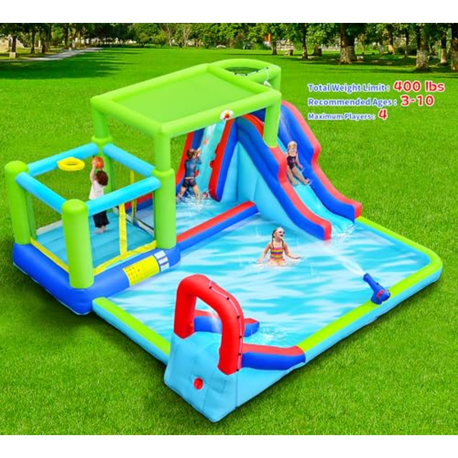 Perosotan Air Tiup untuk Pengg - Water Slide Inflatable ulasan dan harga