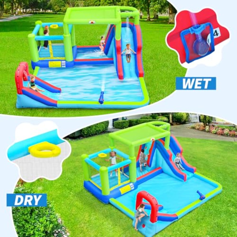 Perosotan Air Tiup untuk Pengg - Water Slide Inflatable ulasan dan harga