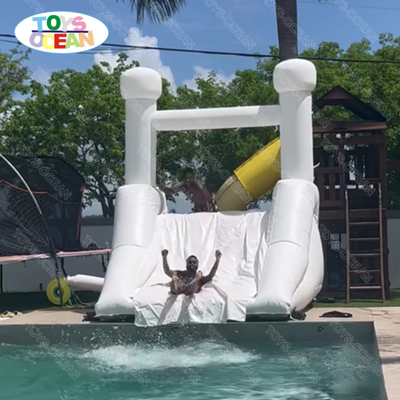 Perosotan Air Putih Kustom unt - Water Slide Inflatable ulasan dan harga