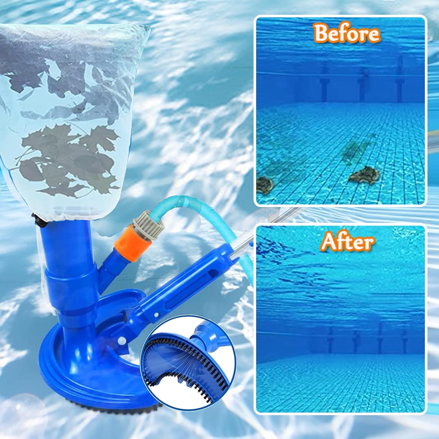 Alat Penyedot Debu Kolam Renan - Pool Vacuum Manual ulasan dan harga